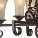 Signature 6 Light 27 inch Antique Bronze Chandelier Ceiling Light
