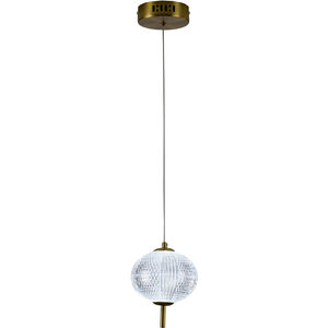 Canada LED 6 inch Brass LED Pendant Ceiling Light