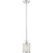 Grammercy 1 Light 5 inch Brushed Nickel Mini Pendant Ceiling Light