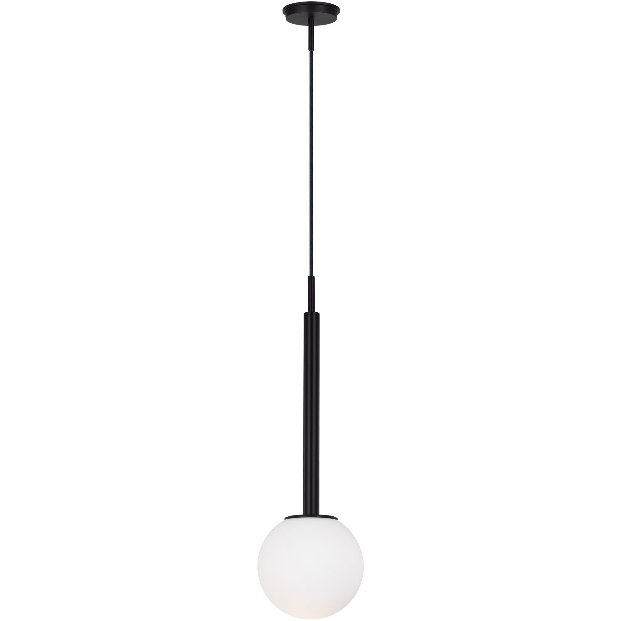 Kelly by Kelly Wearstler Nodes 1 Light 18 inch Midnight Black Pendant Ceiling Light