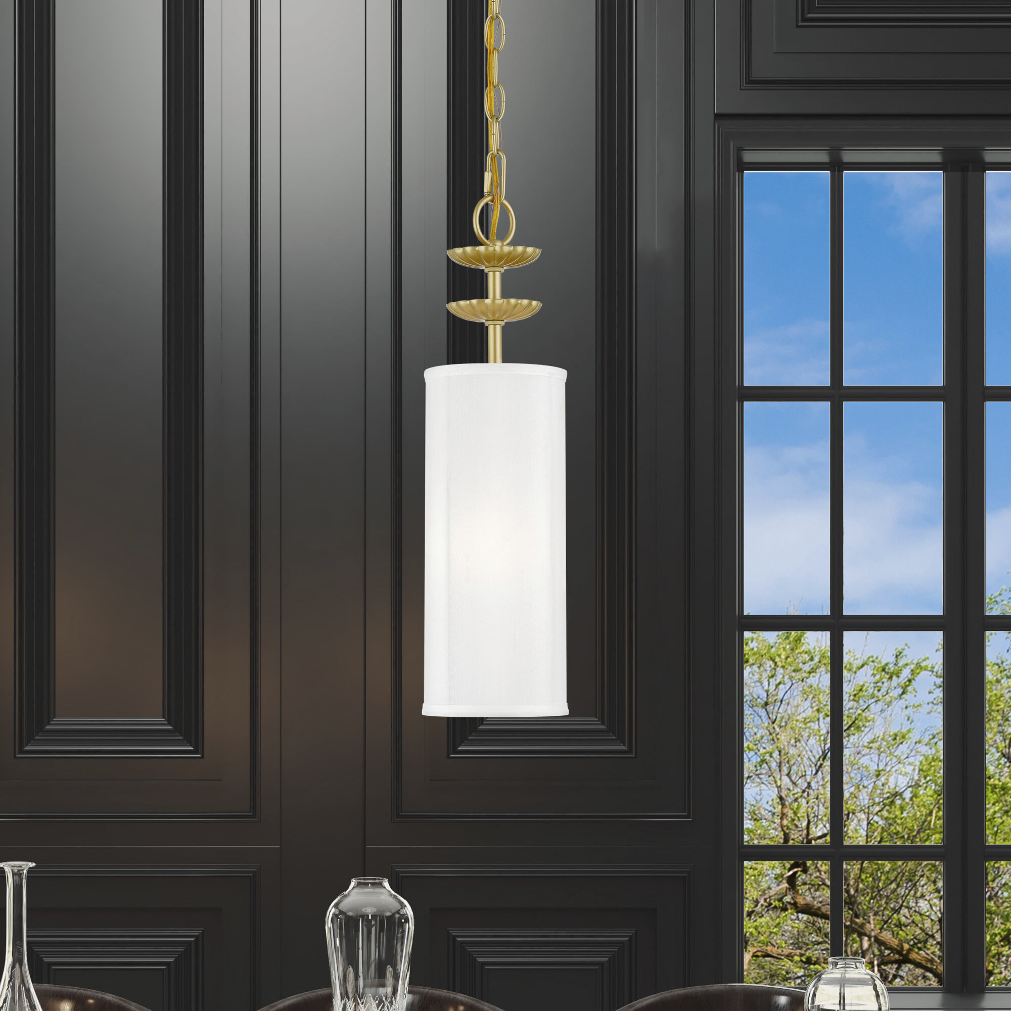 Brookdale 1 Light 5.13 inch Soft Gold Mini Pendant Ceiling Light