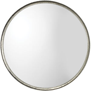 Refined 36 X 36 inch Silver Leaf Mirror