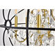 Cordelia 6 Light 26 inch Black and Gold Pendant Ceiling Light
