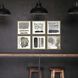 Abstract Collection Neutral Framed Art