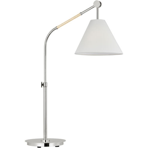 AERIN Remy 21.5 inch 9 watt Polished Nickel Task Table Lamp Portable Light