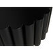 Rose 34 X 34 inch Matte Black Coffee Table