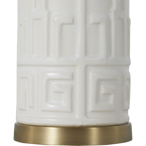 Osmond 31.25 inch Matte Antique Brass Table Lamp Portable Light