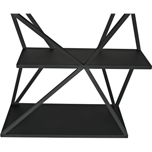 Sutro 80 X 36 X 18 inch Matte Black Shelf
