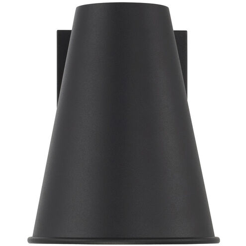 Yardley 1 Light 8 inch Black Outdoor Wall Lantern