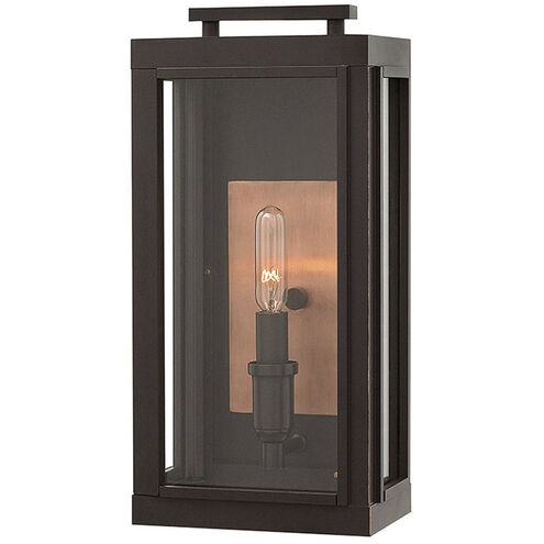 Sutcliffe Outdoor Wall Mount Lantern in Oil Rubbed Bronze, Non-LED, Small