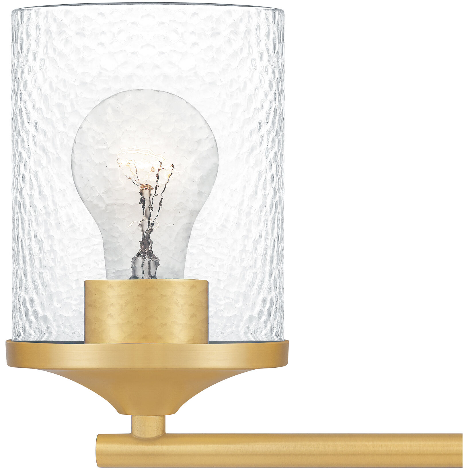 Abner 4 Light 28 inch Aged Brass Bath Light Wall Light