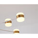 Canada LED 12 inch White LED Chandelier Ceiling Light