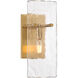 Genry 1 Light 5.5 inch Warm Brass Wall Sconce Wall Light