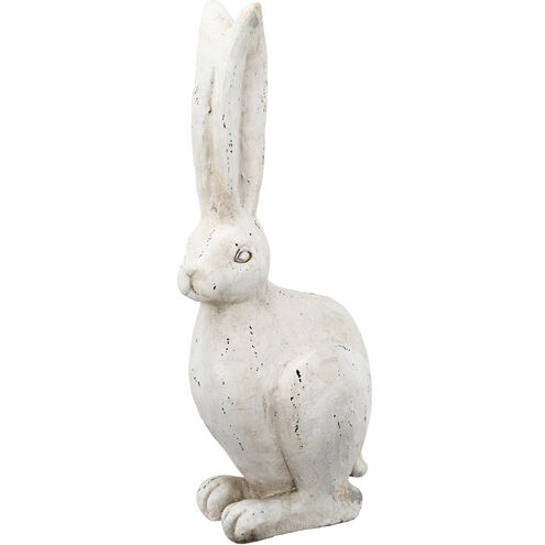 Rabbit White Figurine