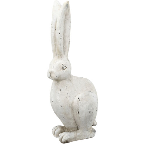 Rabbit White Figurine