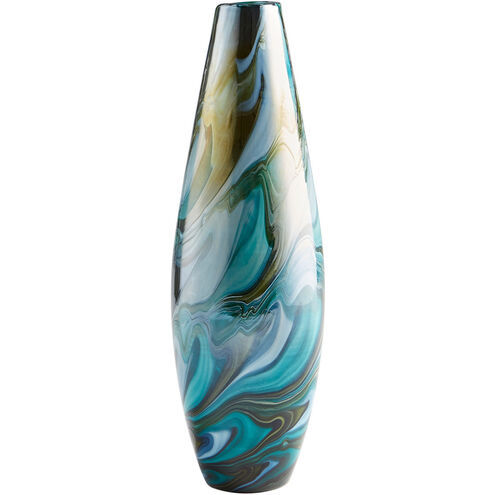 Chalcedony 16 X 5 inch Vase, Medium