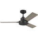 Jovie 44 44 inch Aged Pewter with Light Grey Weathered Oak Blades Indoor/Outdoor Ceiling Fan