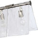 Serenity 5 Light 37.88 inch Pewter Linear Pendant Ceiling Light