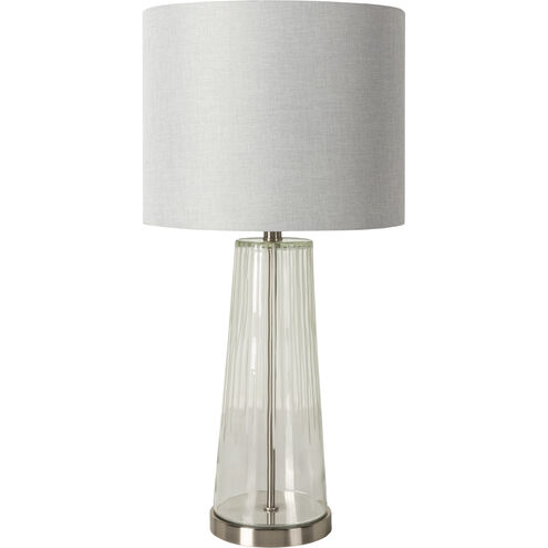 Blawnox 28.75 inch 150 watt Nickel Table Lamp Portable Light