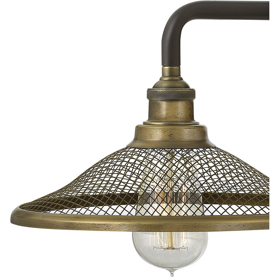 Rigby 1 Light 10 inch Buckeye Bronze with Heritage Brass Indoor Wall Sconce Wall Light