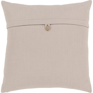 Penelope 18 X 18 inch Tan Pillow Kit, Square