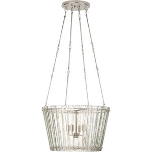 Carrier and Company Cadence 4 Light 23.5 inch Polished Nickel Chandelier Ceiling Light, Medium