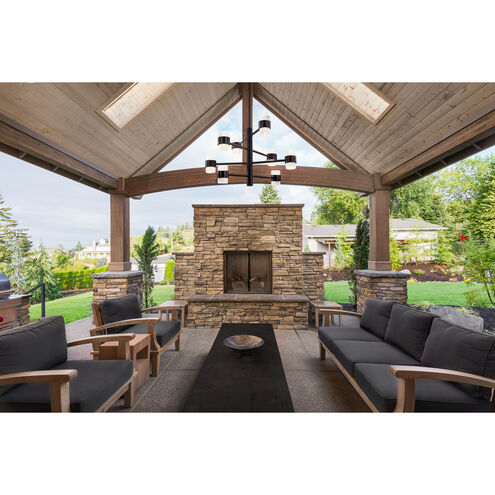 Copenhagen LED 24 inch Black Outdoor Pendant