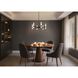 Ristretto LED 30 inch Matte Black Chandelier Ceiling Light
