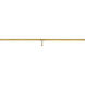 Sean Lavin Modern 20.8 watt Natural Brass Picture Light Wall Light, Integrated LED