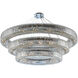Rondelle 48 Light 60 inch Chrome Pendant Ceiling Light in Firenze