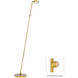 George's Reading Room 49.75 inch 8.00 watt Honey Gold Floor Lamp Portable Light, Pharmacy