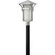 Estate Series Harbor LED 20 inch Titanium Outdoor Post Mount Lantern