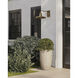 Mariner 1 Light 10.5 inch Antique Brass Outdoor Wall Sconce