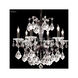 Cosenza 6 Light 23 inch Burnt Sienna Crystal Chandelier Ceiling Light