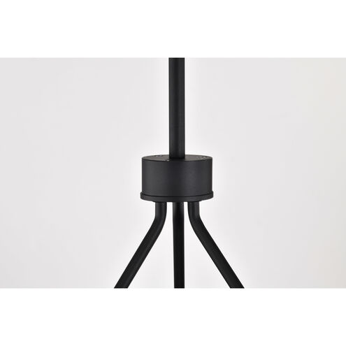 Longford LED 30 inch Textured Black Pendant Ceiling Light