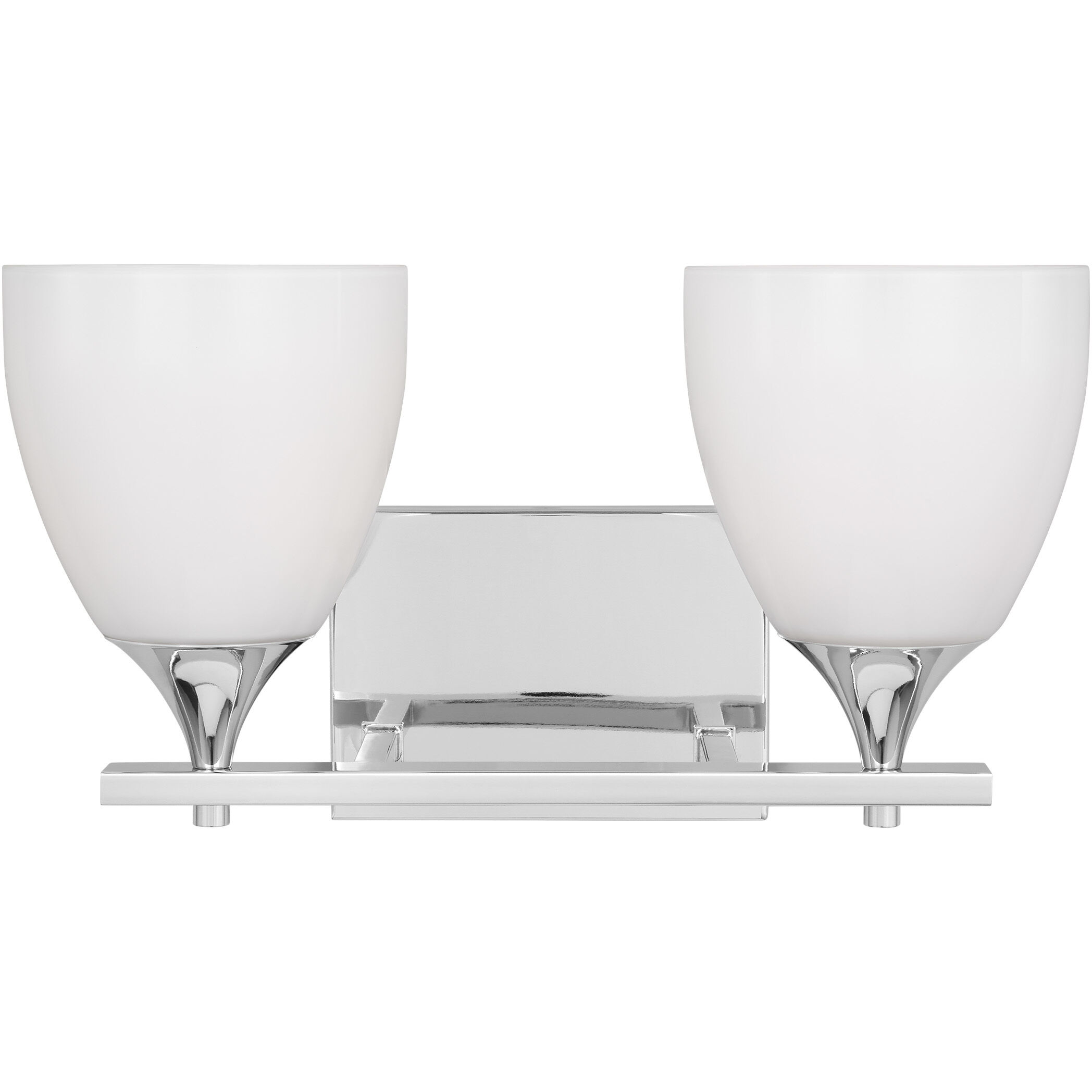 Drew & Jonathan Toffino 2 Light 16 inch Chrome Wall Bath Fixture Wall Light