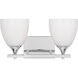Drew & Jonathan Toffino 2 Light 16 inch Chrome Wall Bath Fixture Wall Light