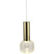 Canada LED 3.93 inch Gold Pendant Ceiling Light