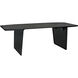 Esprit 90 X 40 inch Matte Black Dining Table