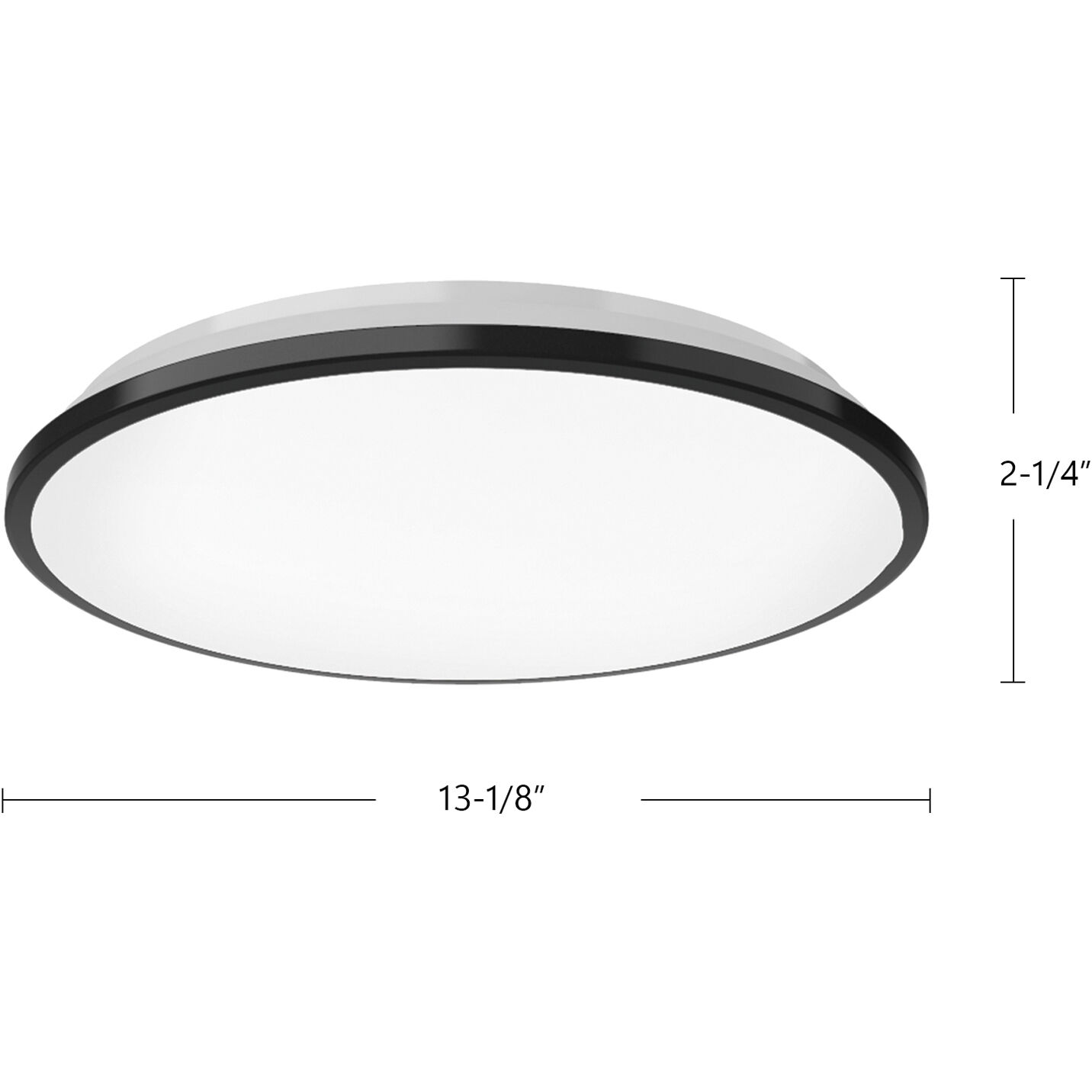 Brook LED 13.13 inch Chrome Flush Mount Ceiling Light