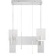 Coburg LED 14 inch Silver Chandelier Ceiling Light