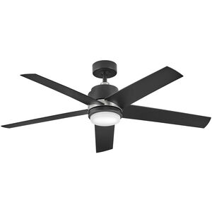 Tier 54 inch Matte Black Fan
