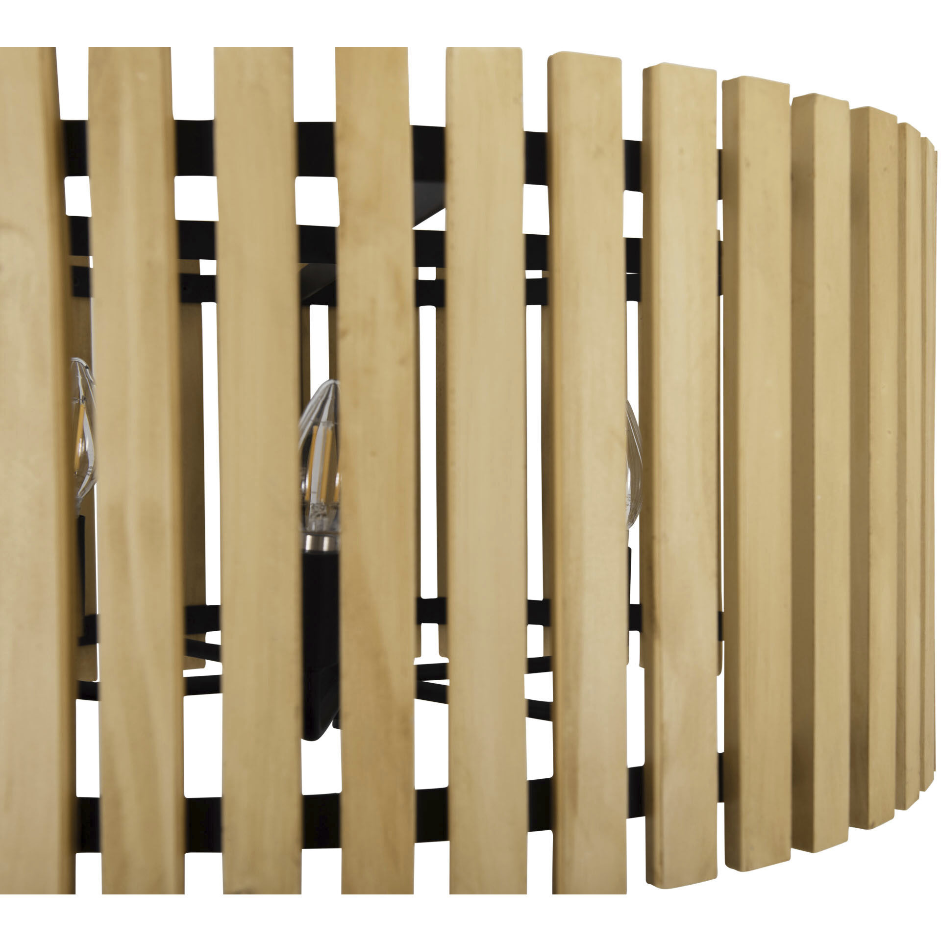 Suratto 6 Light 24 inch Matte Black Pendant Ceiling Light