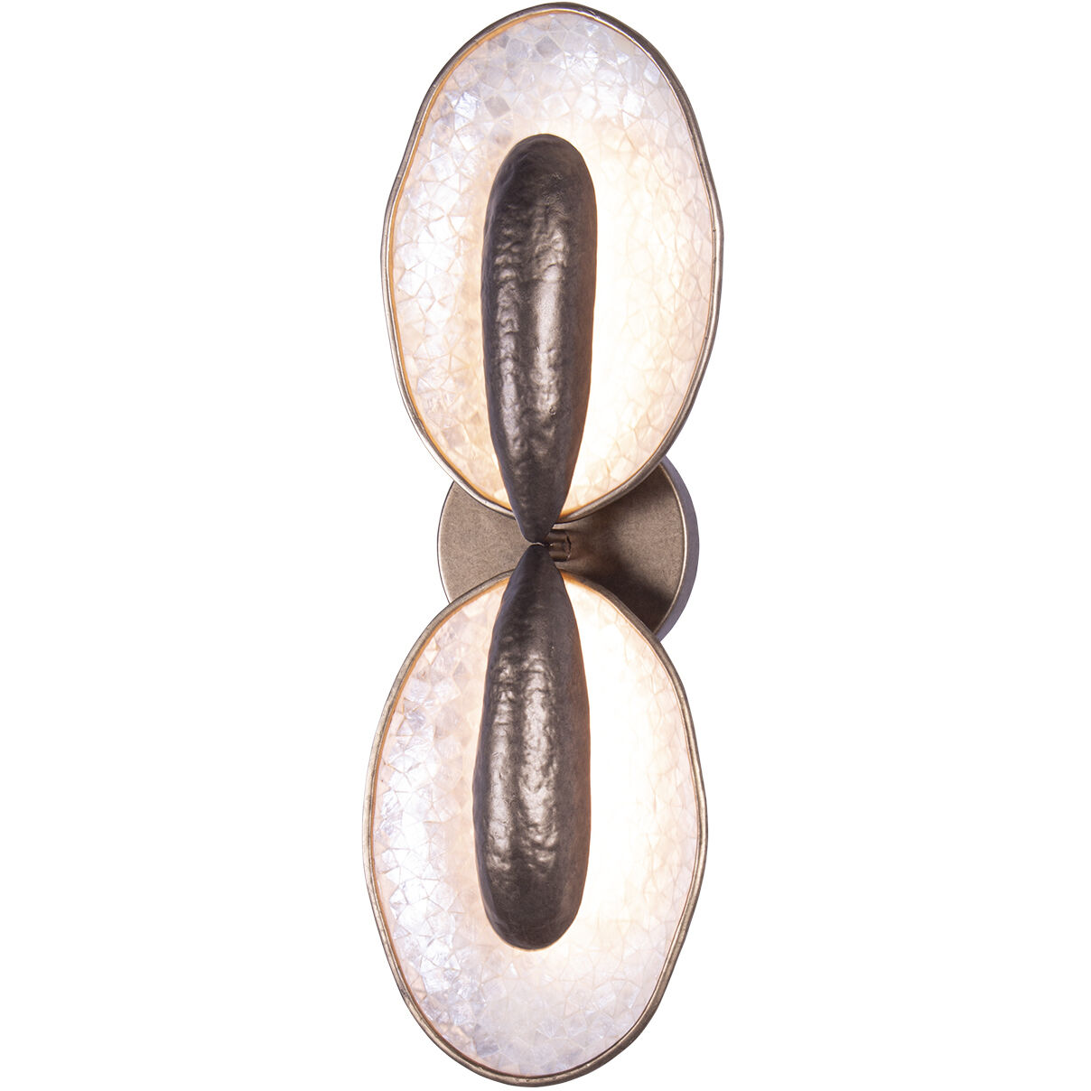 Spat Wall Sconce Wall Light in Pearlized Antique Brass