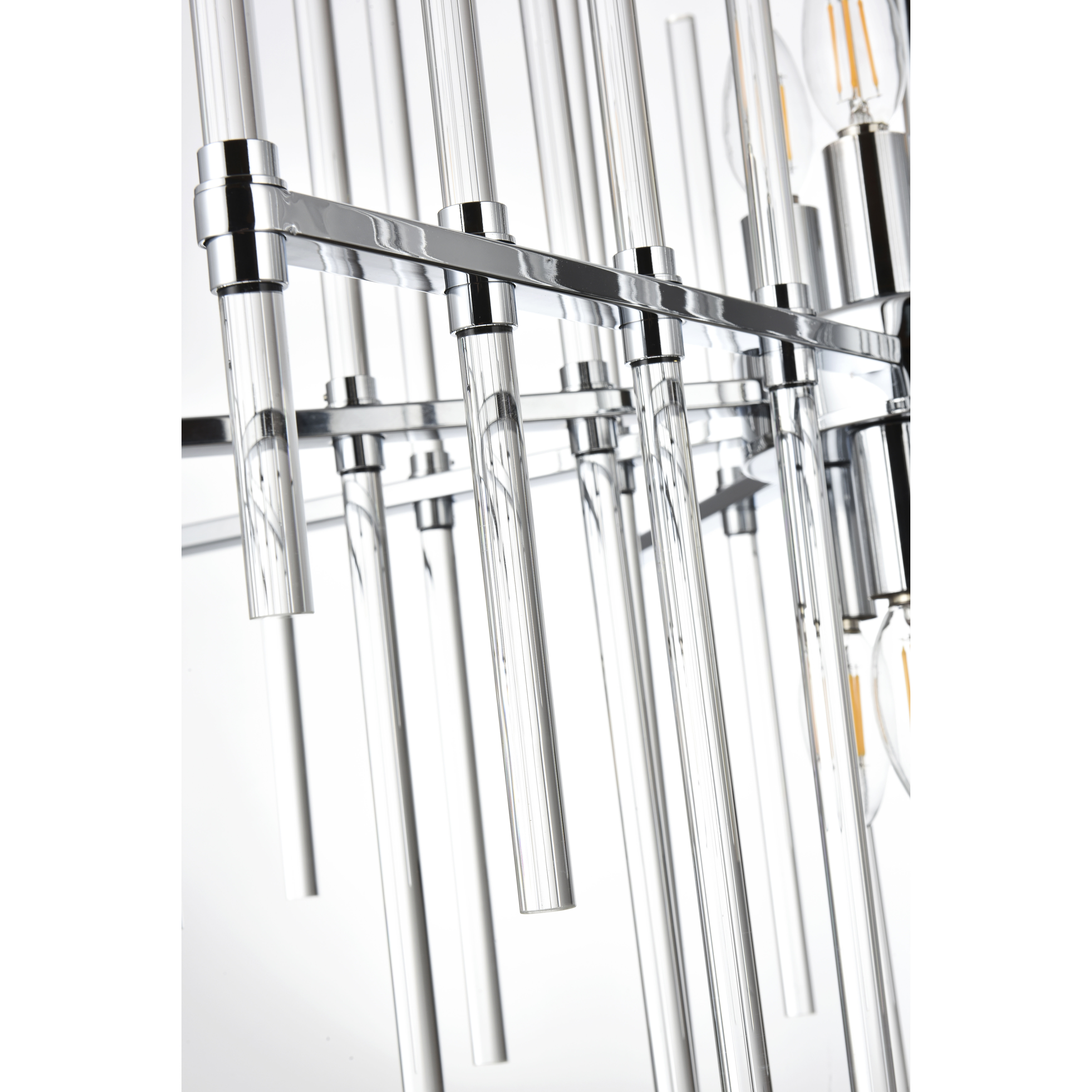 Sienna 8 Light 31 inch Chrome Pendant Ceiling Light