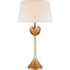 Julie Neill Alberto 32.25 inch 100 watt Antique Gold Leaf Table Lamp Portable Light, Large