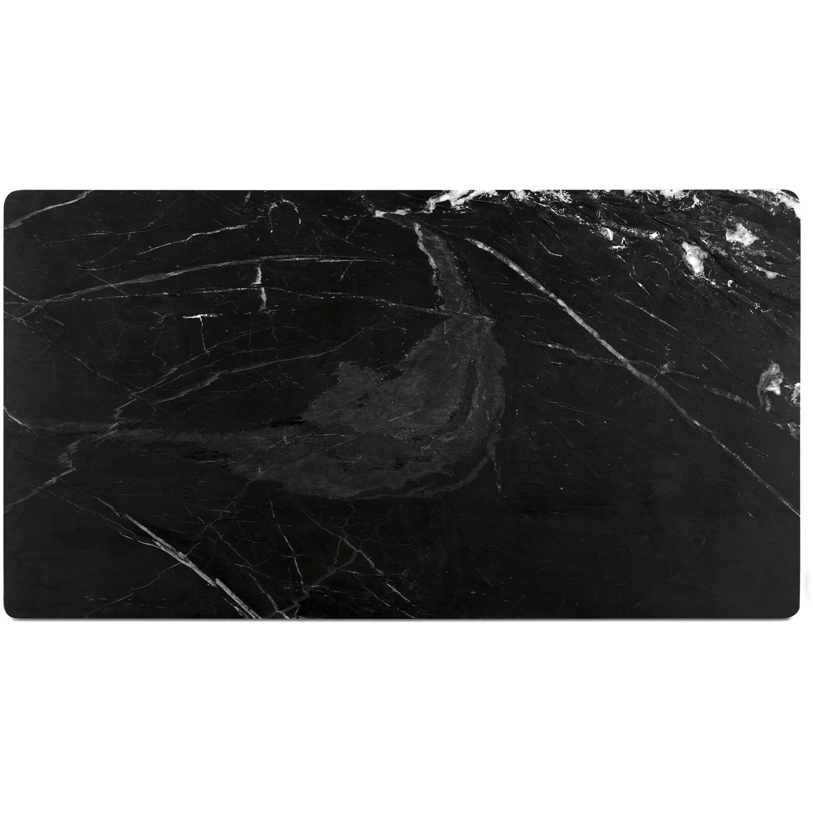 Satona 72 X 39 inch Black Dining Table