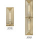 Astoria 1 Light 5.25 inch Heritage Brass Vanity Light Wall Light