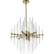 Sienna 6 Light 23 inch Gold Pendant Ceiling Light