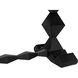 Madeira 96 X 40 inch Hand Rubbed Black Dining Table